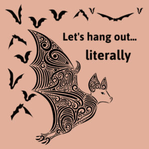 Let's hang out literally - AS Colour Womens Premium Hood - AS Colour Womens Premium Hood Design