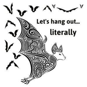 Let's hang out literally - Thread Project Womens Jazz Scoop Neck Tee - Thread Project Womens Jazz Scoop Neck Tee Design