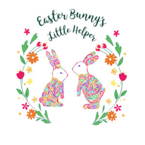 Easter Bunny's little helper - AS Colour Kids Classic Longsleeve Tee - AS Colour Kids Classic Longsleeve Tee Design