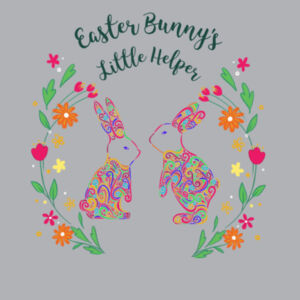 Easter Bunny's little helper - AS Colour Kids Longsleeve Tee - AS Colour Kids Longsleeve Tee Design