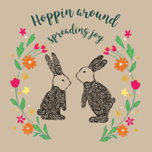 Hoppin around spreading joy Design