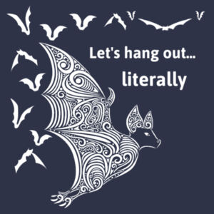 Let's hang out literally - AS Colour Womens Relax Hood Design
