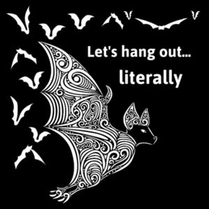 Let's hang out literally - AS Colour Womens Supply Crew Design