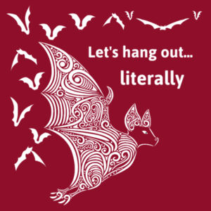 Let's hang out literally - AS Colour Womens Mali Tee Design