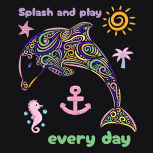 Splash and play every day - AS Colour Parcel Tote Design