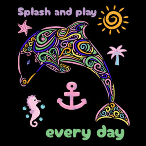 Splash and play every day - Super Tote Bag - Thread Project Design