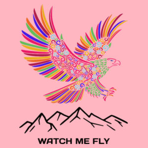 Watch me fly - AS Colour Kids Supply Hoodie Design