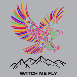 Watch me fly - AS Colour Kids Longsleeve Tee Design