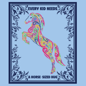 Every kid needs a horse-sized hug - Gildan Toddler Heavy Cotton T-Shirt Design