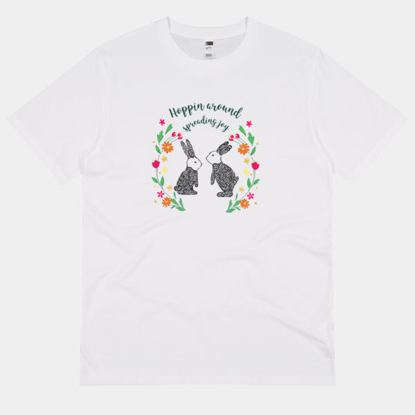 Hoppin around spreading joy - Thread Project Unisex Summer Tee Thumbnail