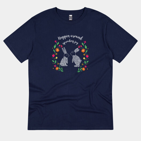 Hoppin around spreading joy - Thread Project Unisex Summer Tee Thumbnail