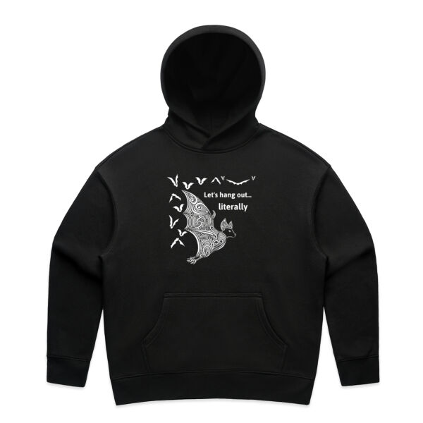 Let's hang out literally - AS Colour Womens Relax Hood Thumbnail