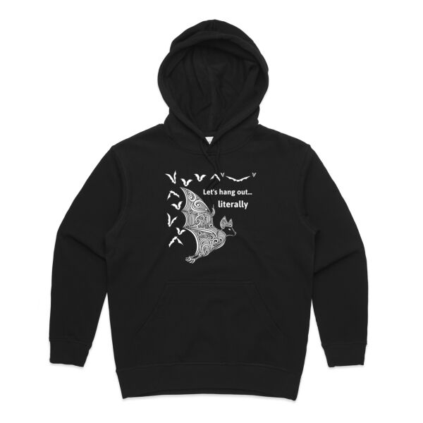 Let's hang out literally - AS Colour Womens Premium Hood Thumbnail