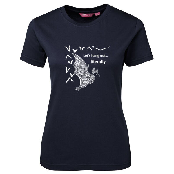 Let's hang out literally - JB's Ladies Tee Thumbnail