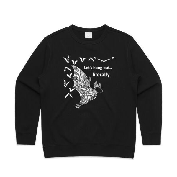 Let's hang out literally - AS Colour Womens Premium Crew Thumbnail