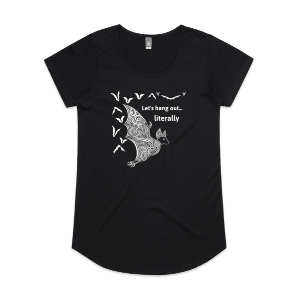 Let's hang out literally - AS Colour Womens Mali Tee Thumbnail