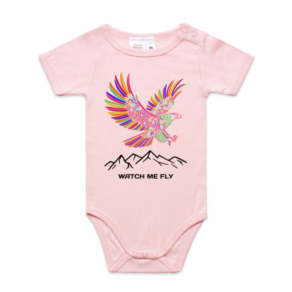 Watch me fly - AS Colour Organic Infant Mini-Me One-Piece Thumbnail
