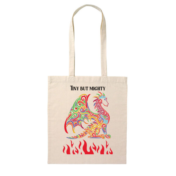 Tiny but mighty - Tote Bag Thumbnail