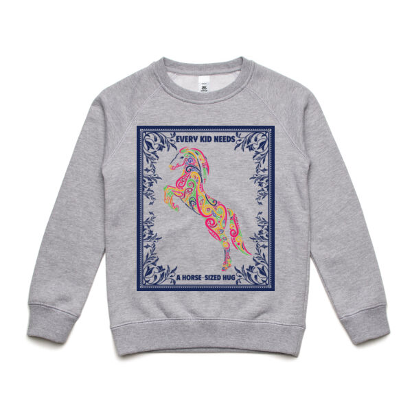 Every kid needs a horse-sized hug - AS Colour Kids Supply Crew Thumbnail