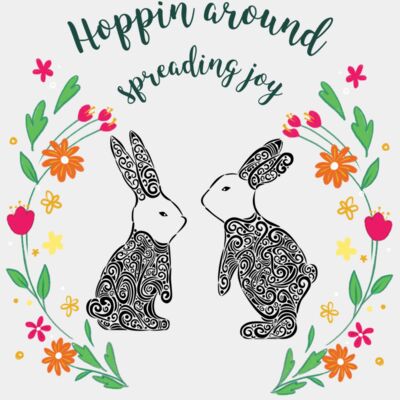 bunnies black Thumbnail